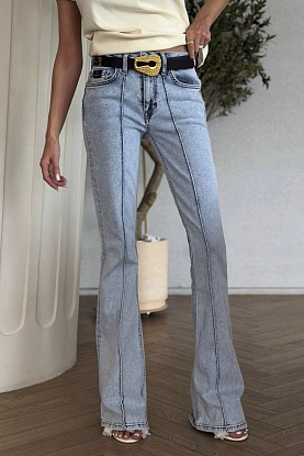 Женские джинсы клёш premium