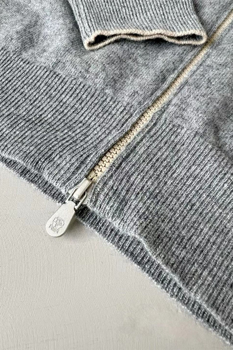 Brunеllо Сuсinеlli Кашемировый свитер Premium - Grey