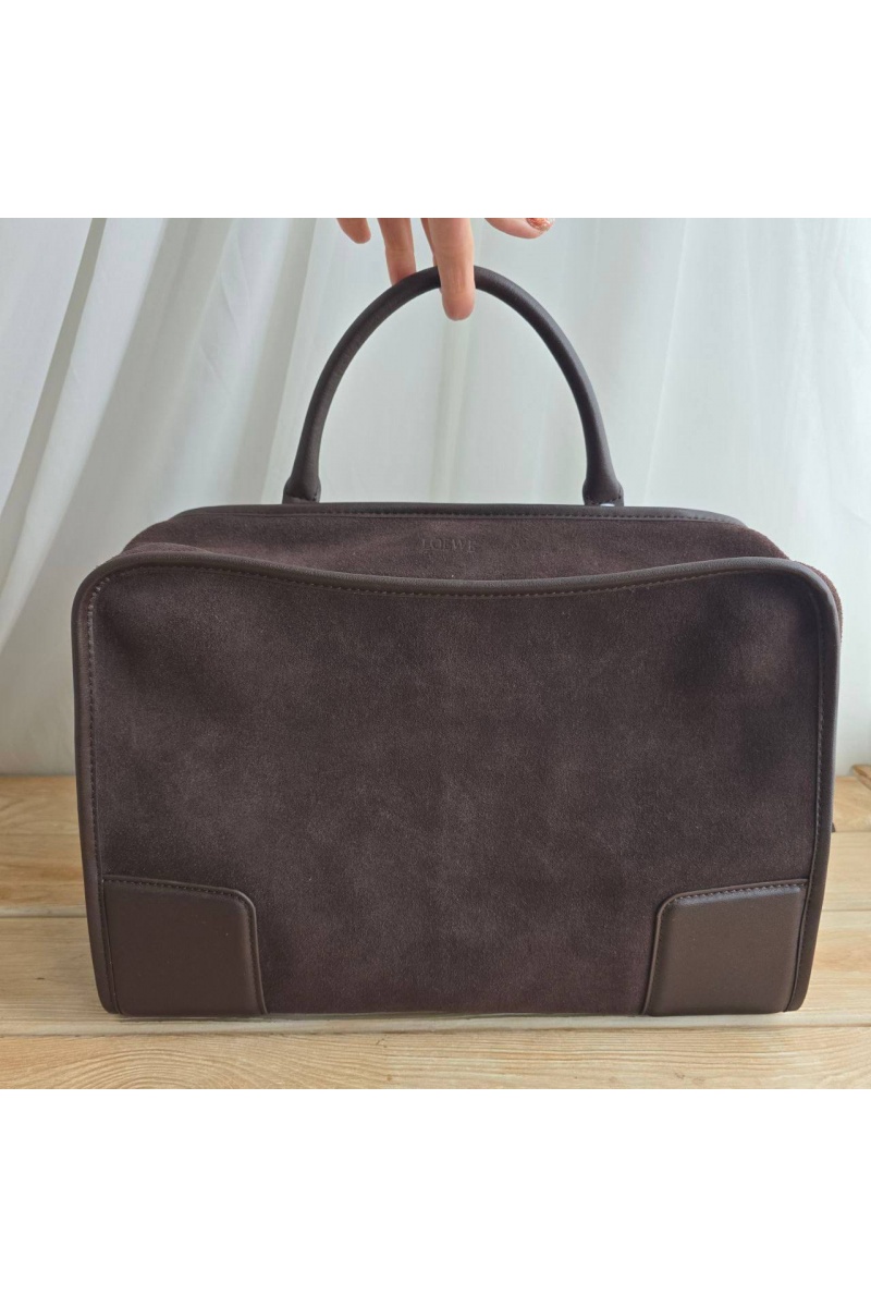 Loewe Замшевая сумка Amazona 34x24 см