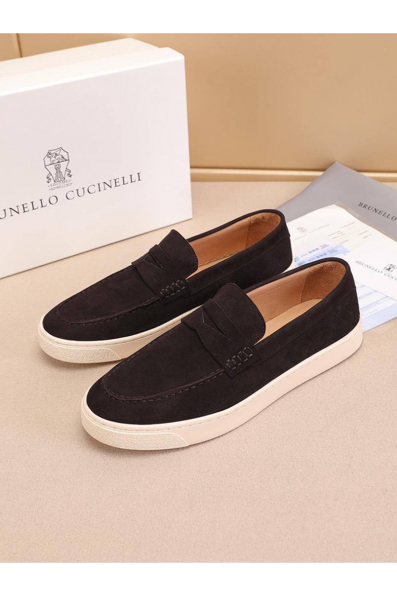 Brunеllо Сuсinеlli Мужские замшевые лоферы