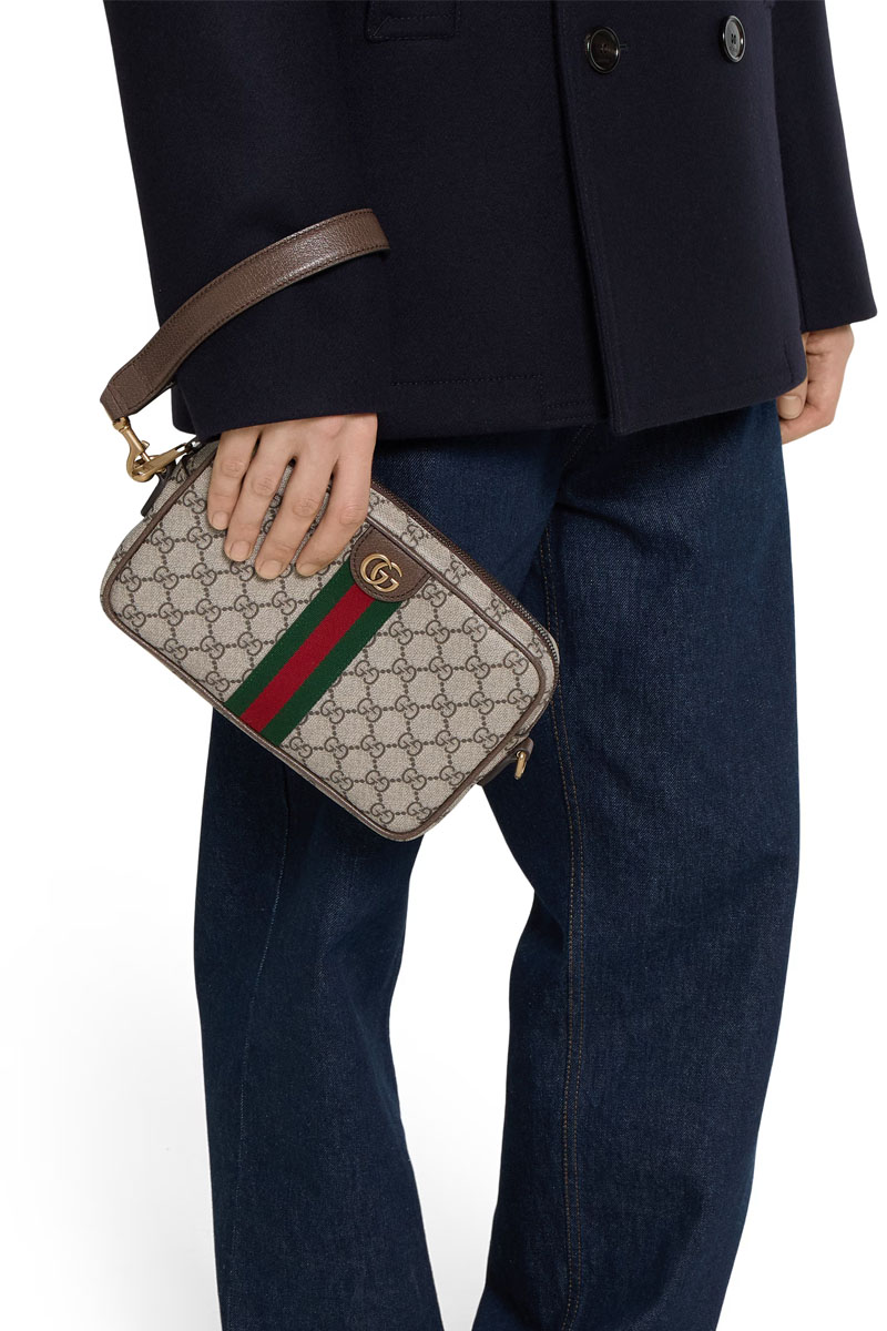 Gucci Сумка GG Ophidia crossbody 23x17 см