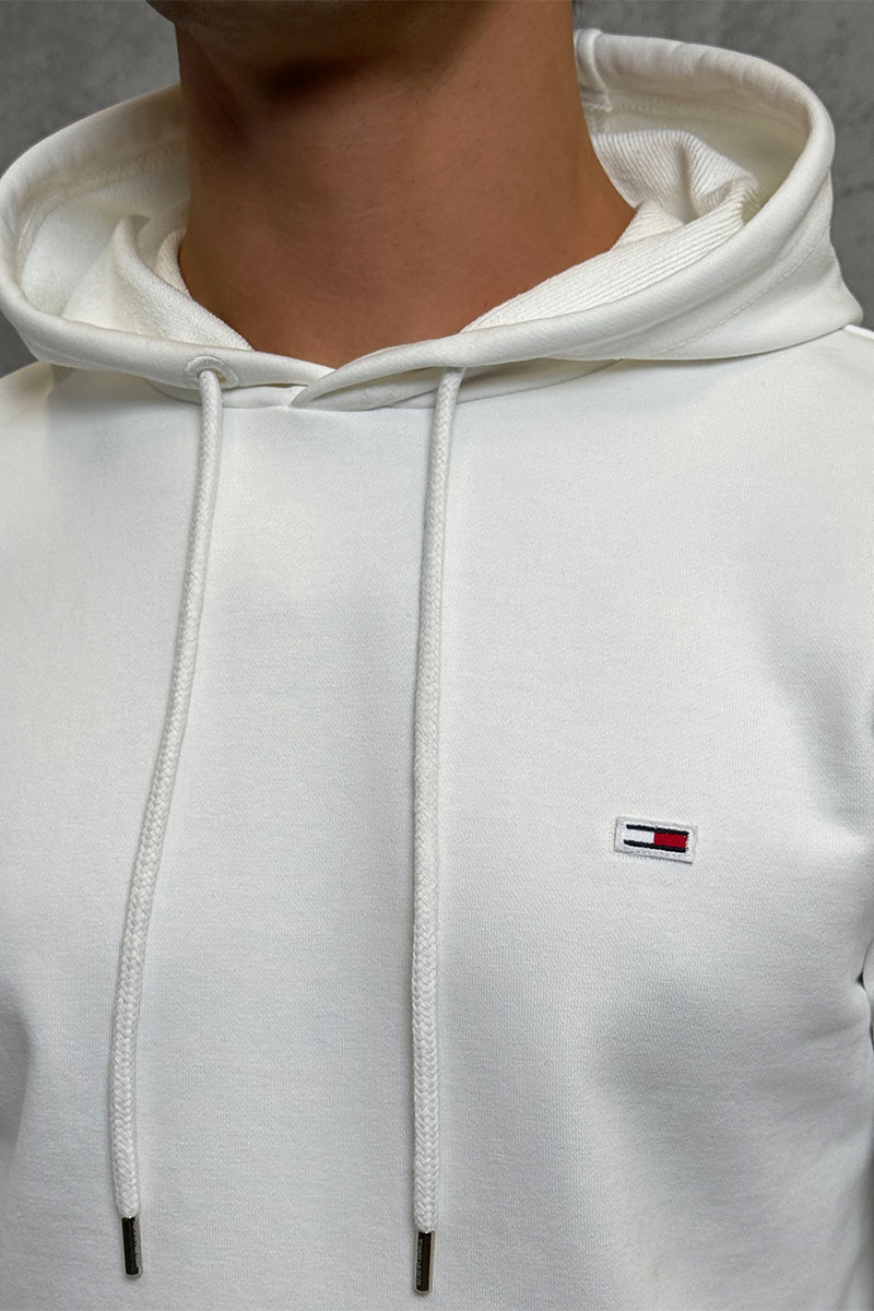 Tommy Hilfiger Мужское худи белого цвета 