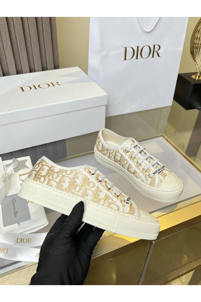 Dior Женские кеды на платформе Walk'n' premium