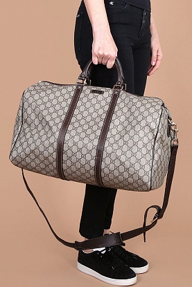 Дорожная сумка GG Supreme Medium Carry On Duffle 50x25 см (2 расцветки)