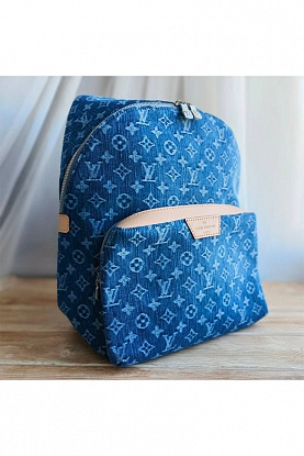 Рюкзак monogram denim 29x38 см