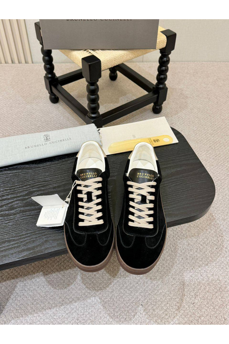 Brunеllо Сuсinеlli Замшевые кроссовки low-top - Black