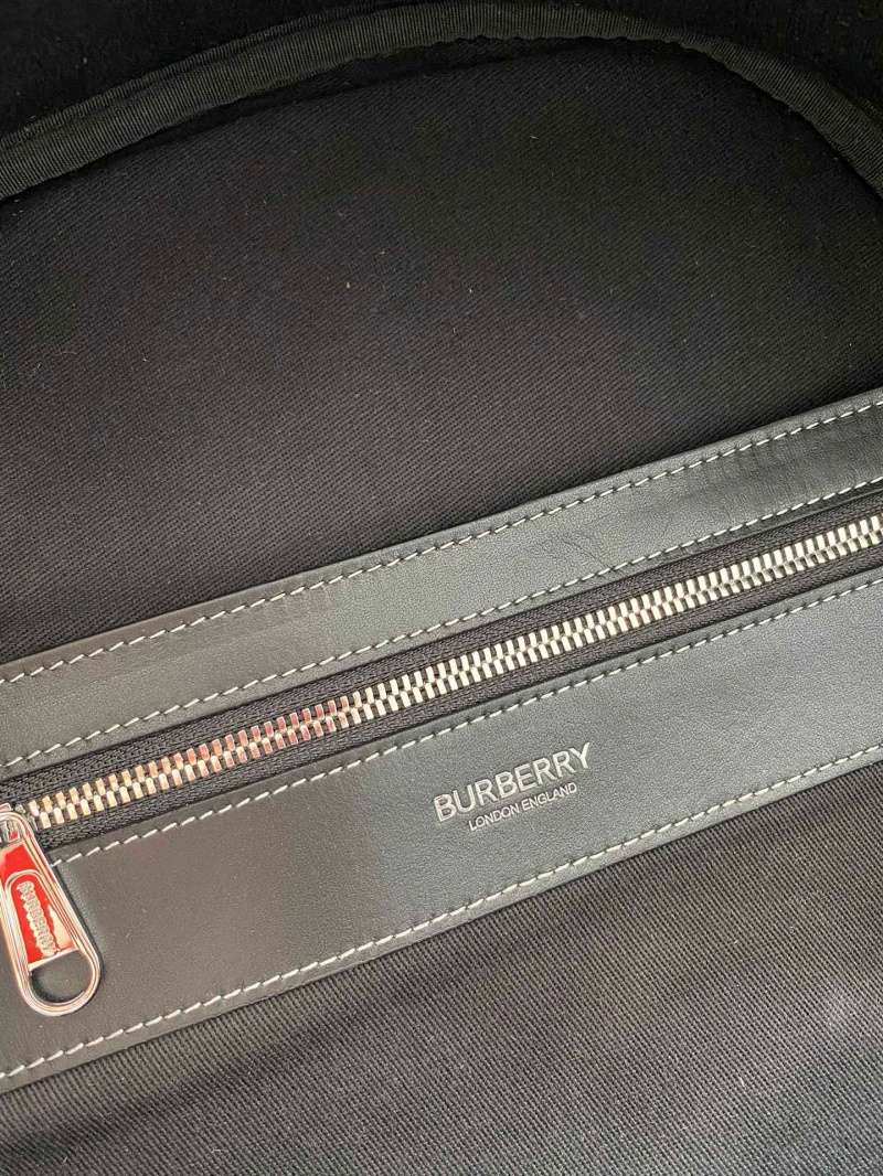 Burberry Кожаный рюкзак Dark Birch Brown Premium 30.5x14.5x42.5 см