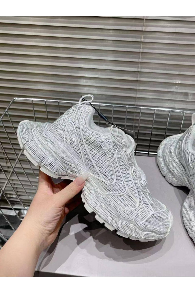 Balenciaga Женские кроссовки 3XL Rhinestones premium