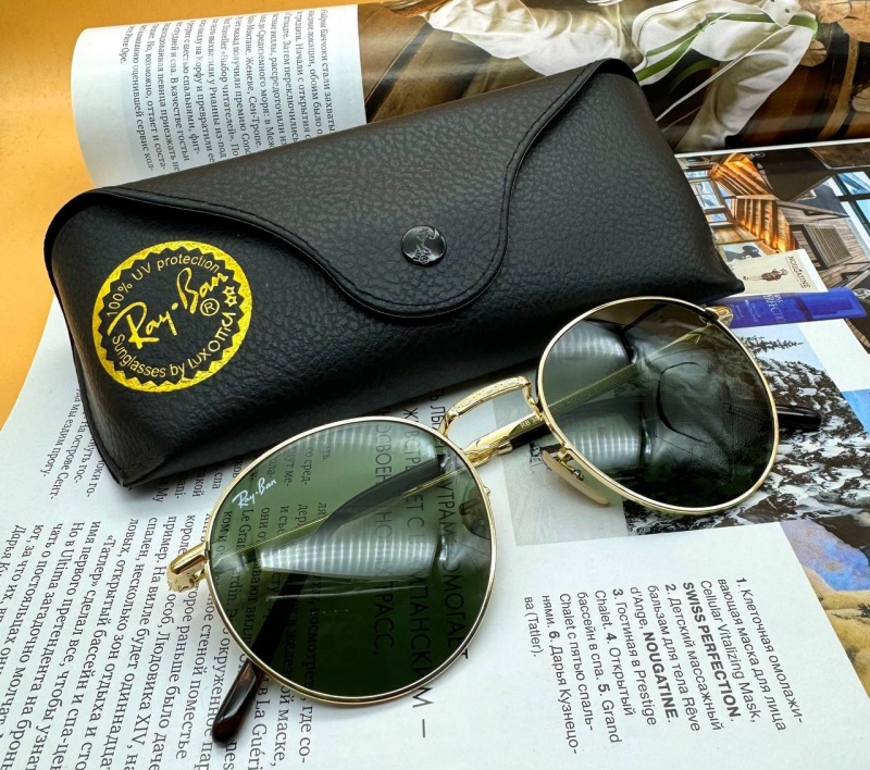 Ray-Ban Солнцезащитные очки New Round - Green