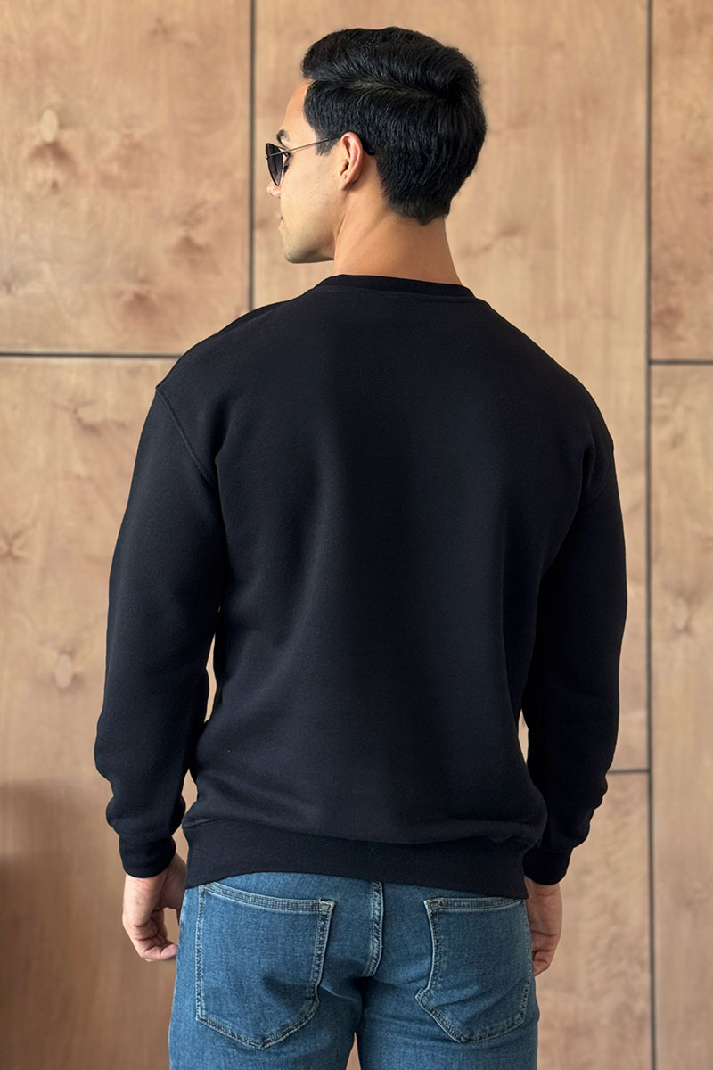 Casablanca Чёрный свитшот tennis club 