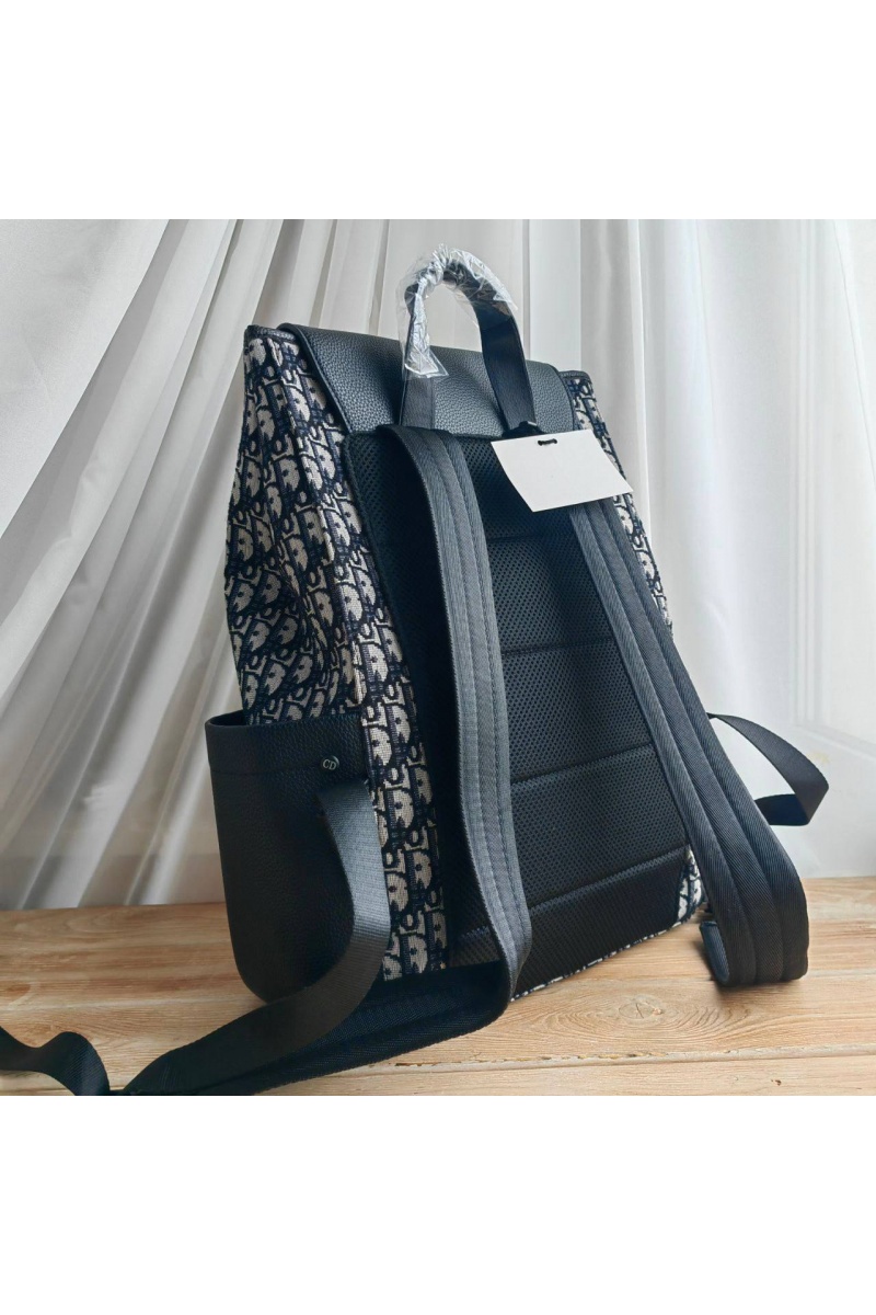 Dior Рюкзак Oblique Jacquard 42x30 см - White