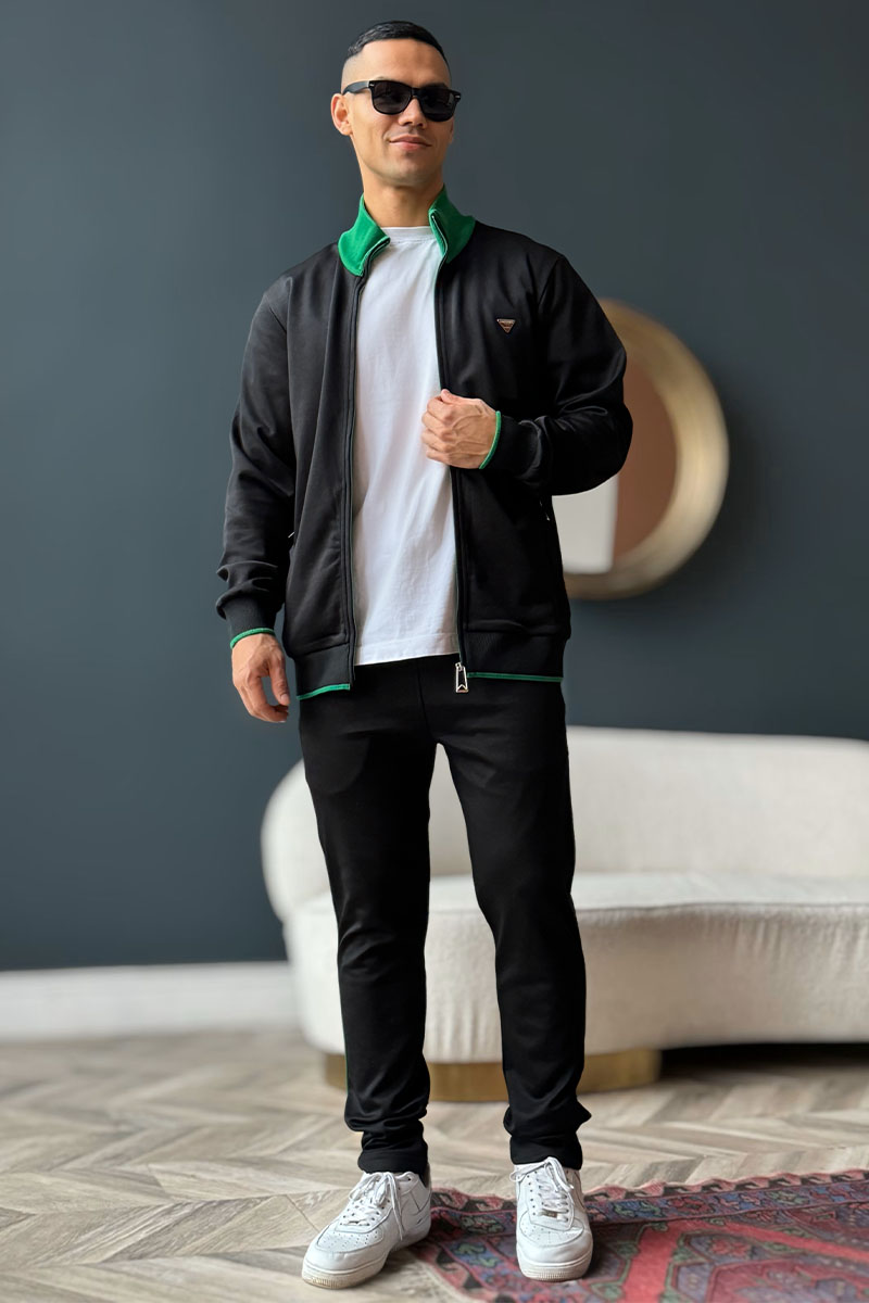 Bottega Veneta Мужской костюм чёрного цвета