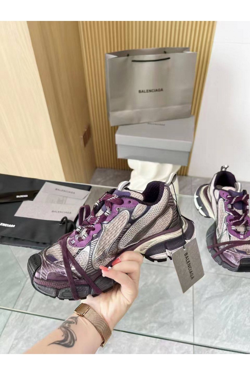 Balenciaga Женские кроссовки premium - Purple