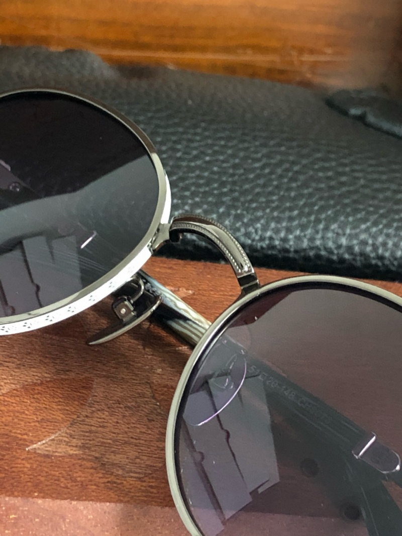Chrome Hearts Солнцезащитные очки Metal Oval
