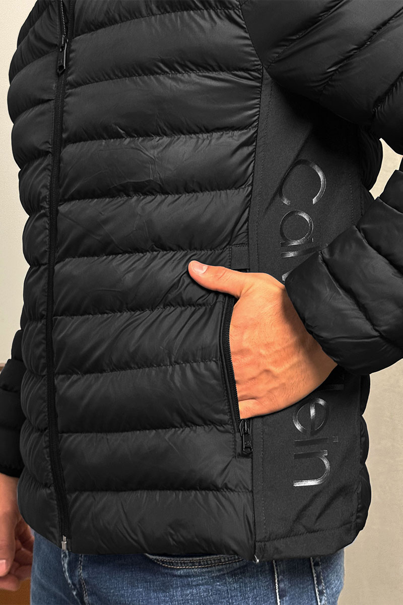 Calvin Klein Мужская куртка side-logo - Black