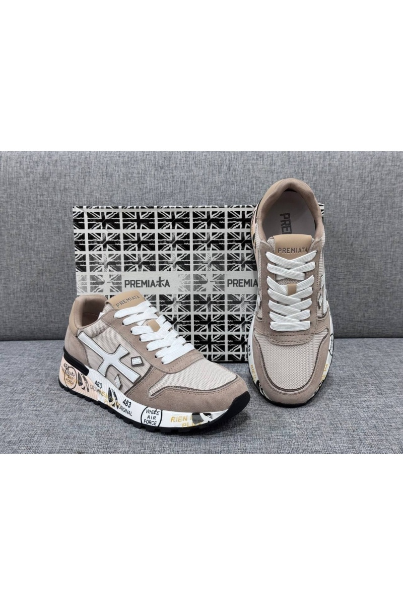 Premiata Комбинированные кроссовки Mick