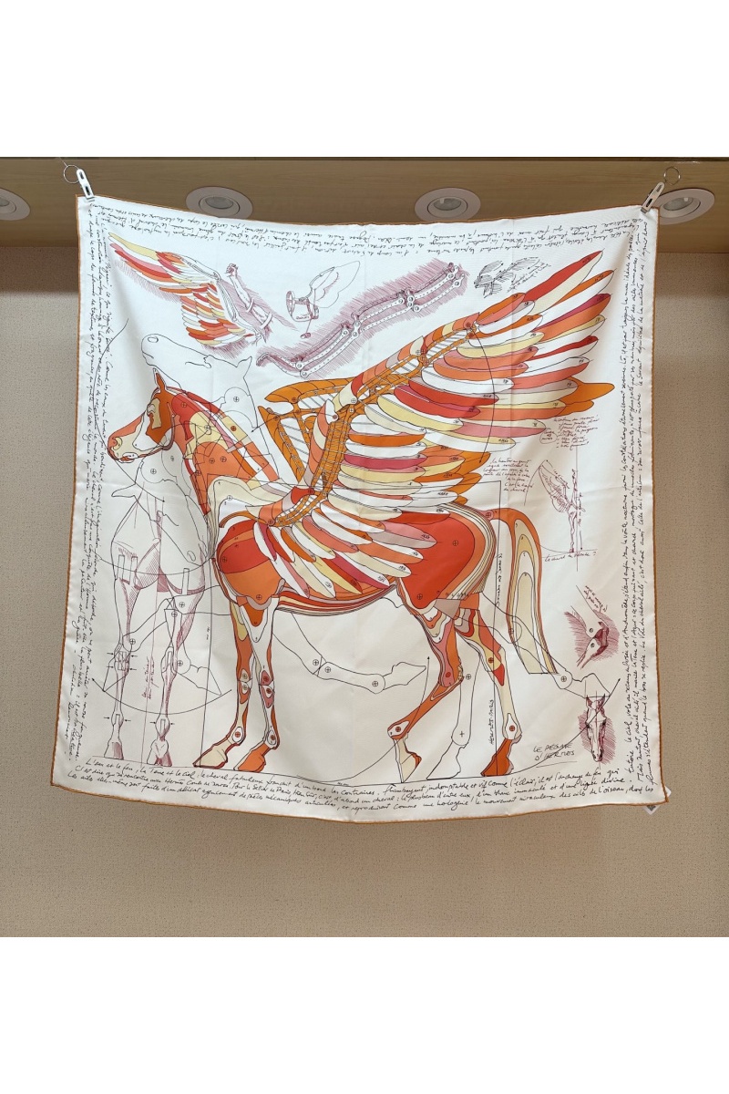 Hermes Платок  Harnais Le Pegase premium 87x88 см