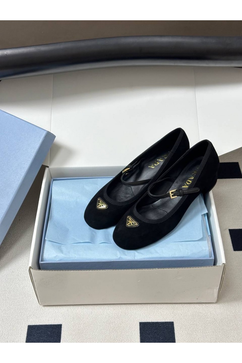 Prada Женские замшевые туфли premium
