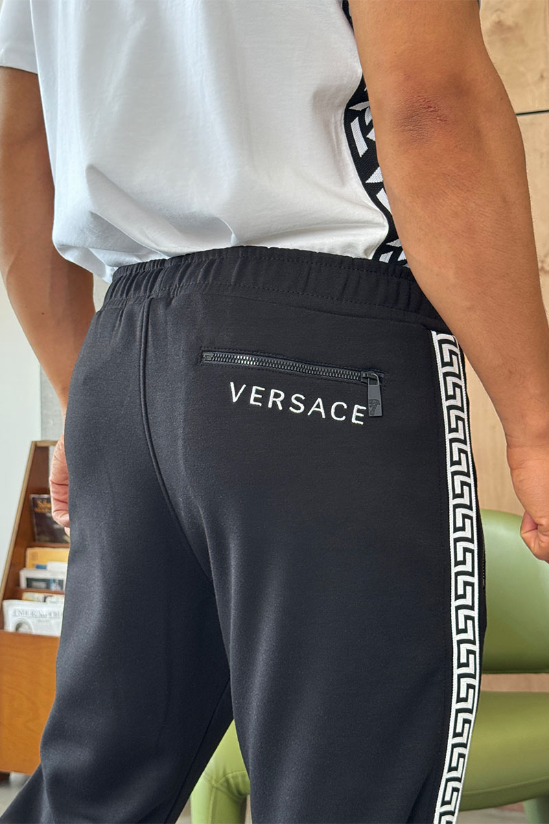 Versace Мужские чёрные штаны