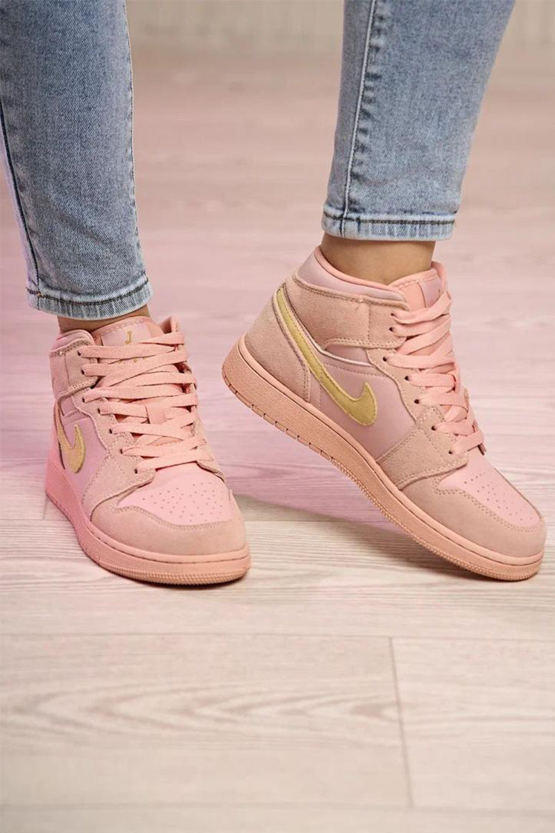 Nike Женские кроссовки Dunk High - Pink
