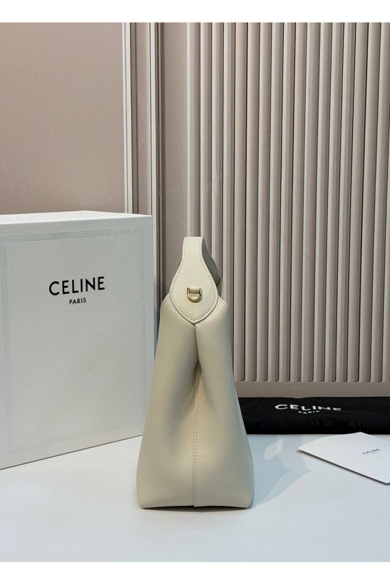 Celine Кожаная сумка Small Hobo premium 18x31x6 см