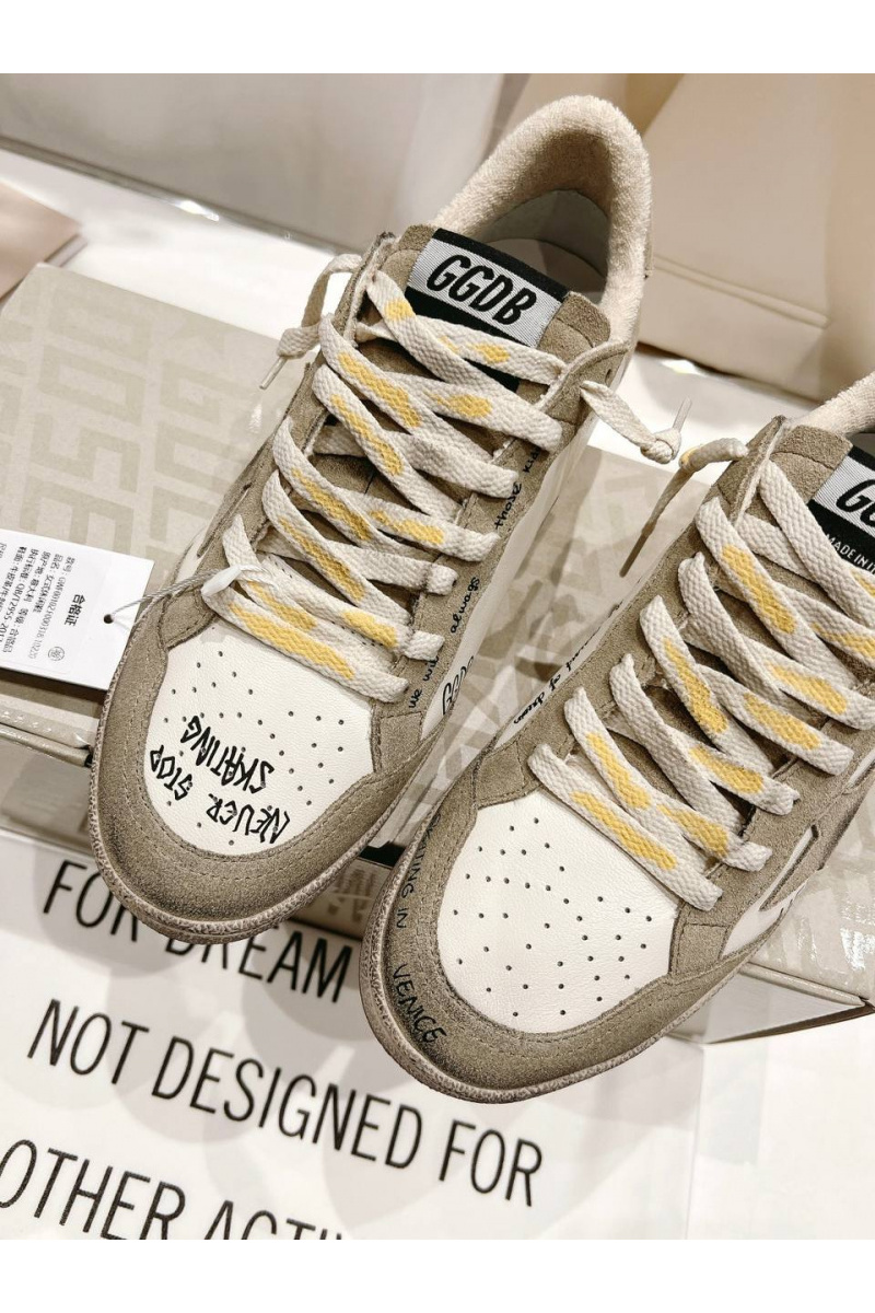 Designer Clothing Женские кожаные кроссовки Golden Goose Ball Star premium