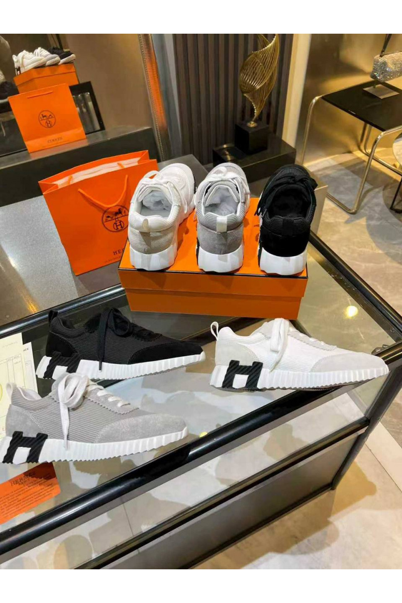 Hermes Женские комбинированные кроссовки Bouncing premium