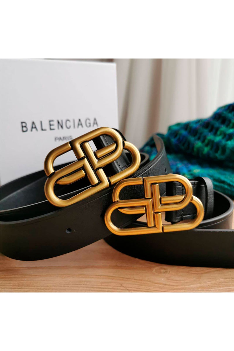 Balenciaga Кожаный ремень (ширина 3.5 см)