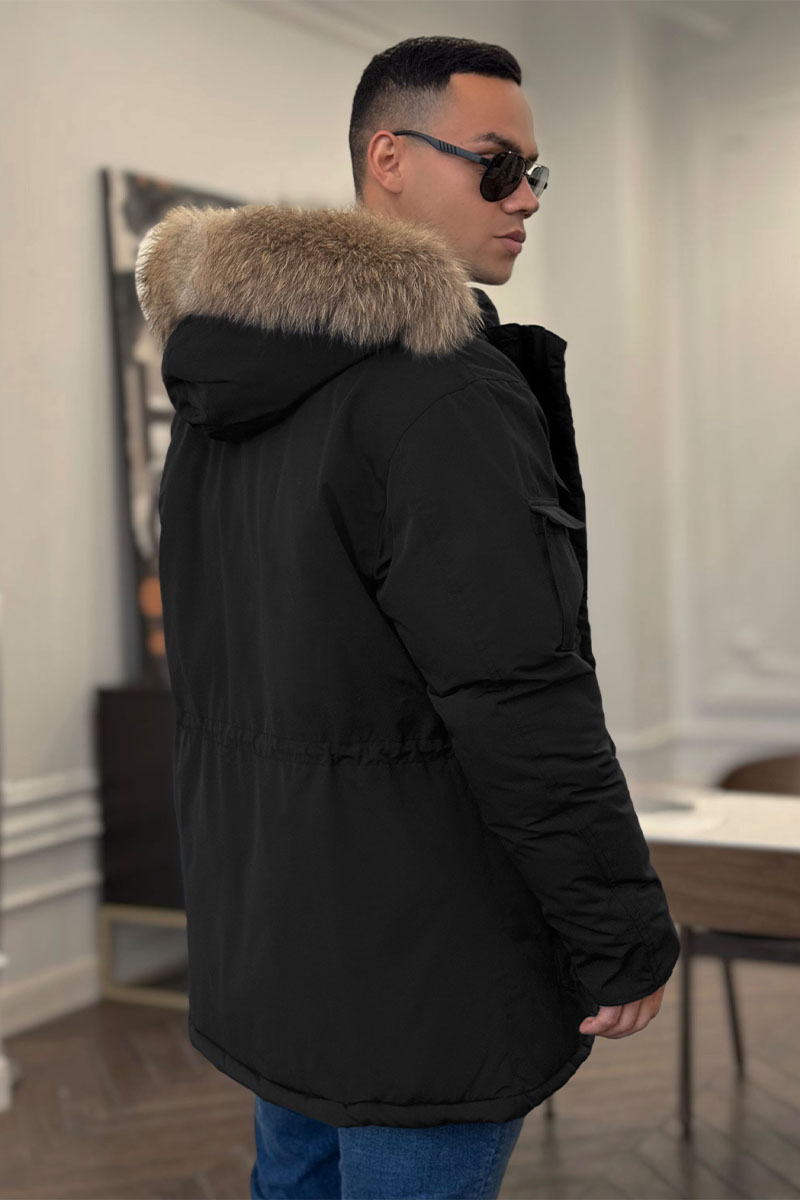 Canada Goose Мужская парка Expedition - Black