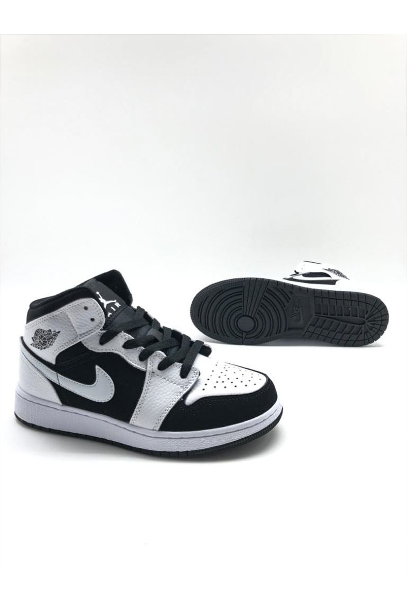 Nike Женские кроссовки Dunk High - White / Black
