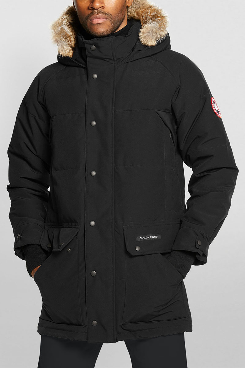 Canada Goose Парка чёрного цвета Emory