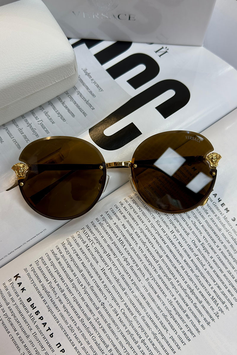 Versace Солнцезащитные очки Glam Medusa