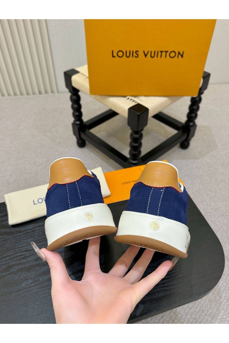 Lоuis Vuittоn Мужские кроссовки Tilted - Navy Blue