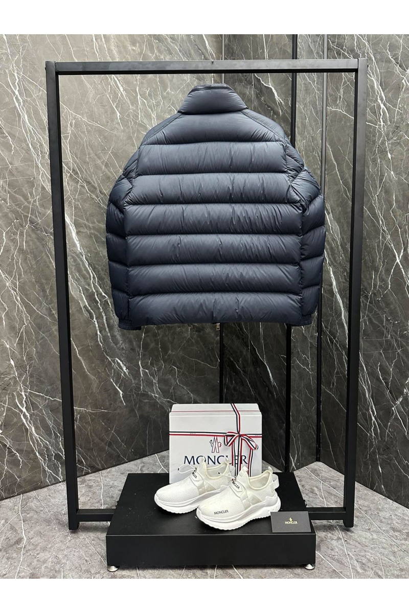 Moncler Мужской пуховик Solayan - Navy