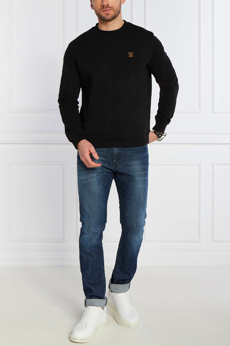 Hermes Мужской чёрный свитшот 