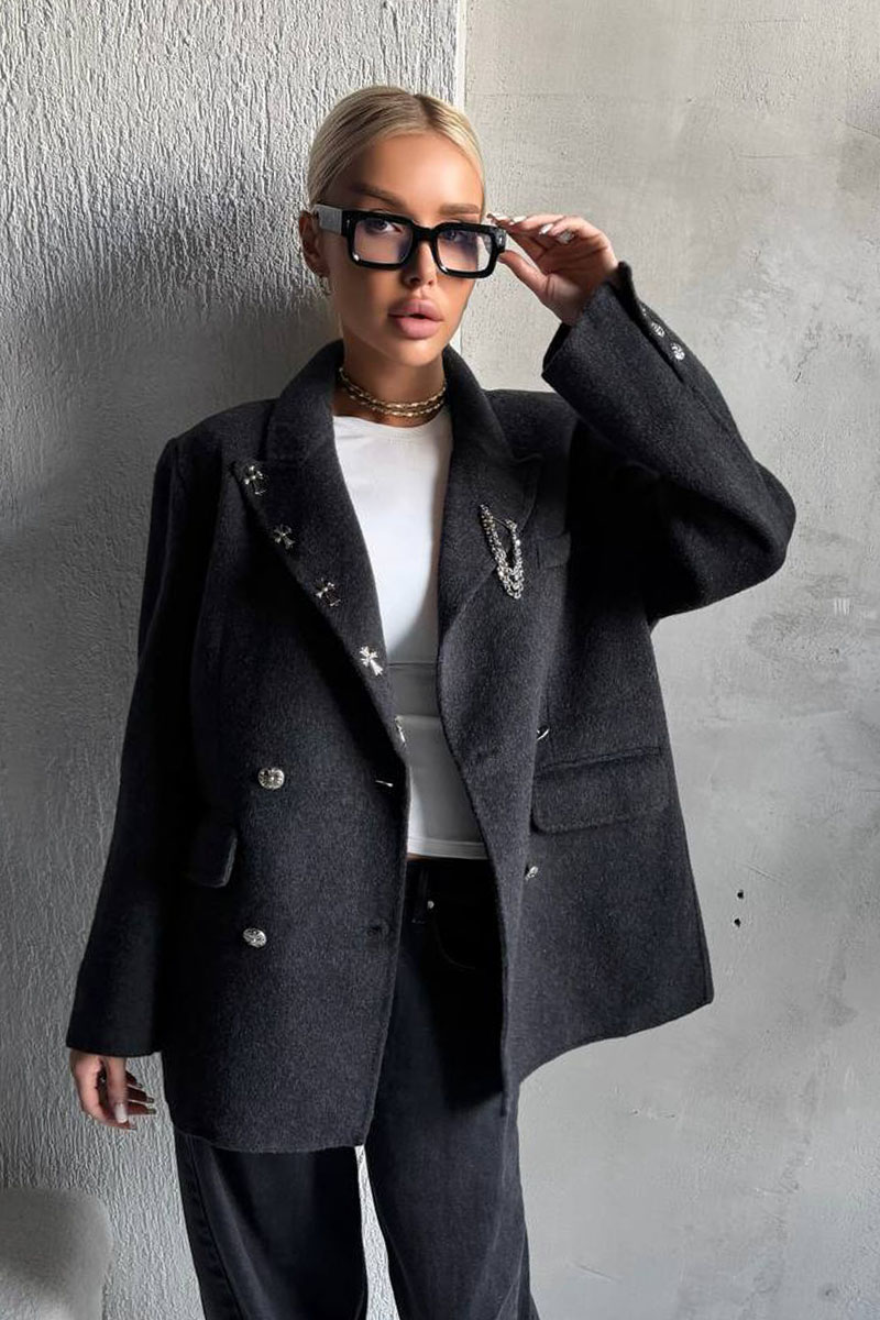 Chrome Hearts Женский шерстяной пиджак premium