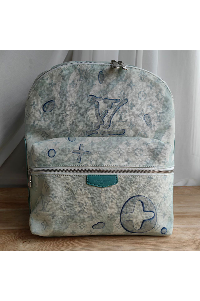 Lоuis Vuittоn Кожаный рюкзак Discovery Monogram 37x40x20 см