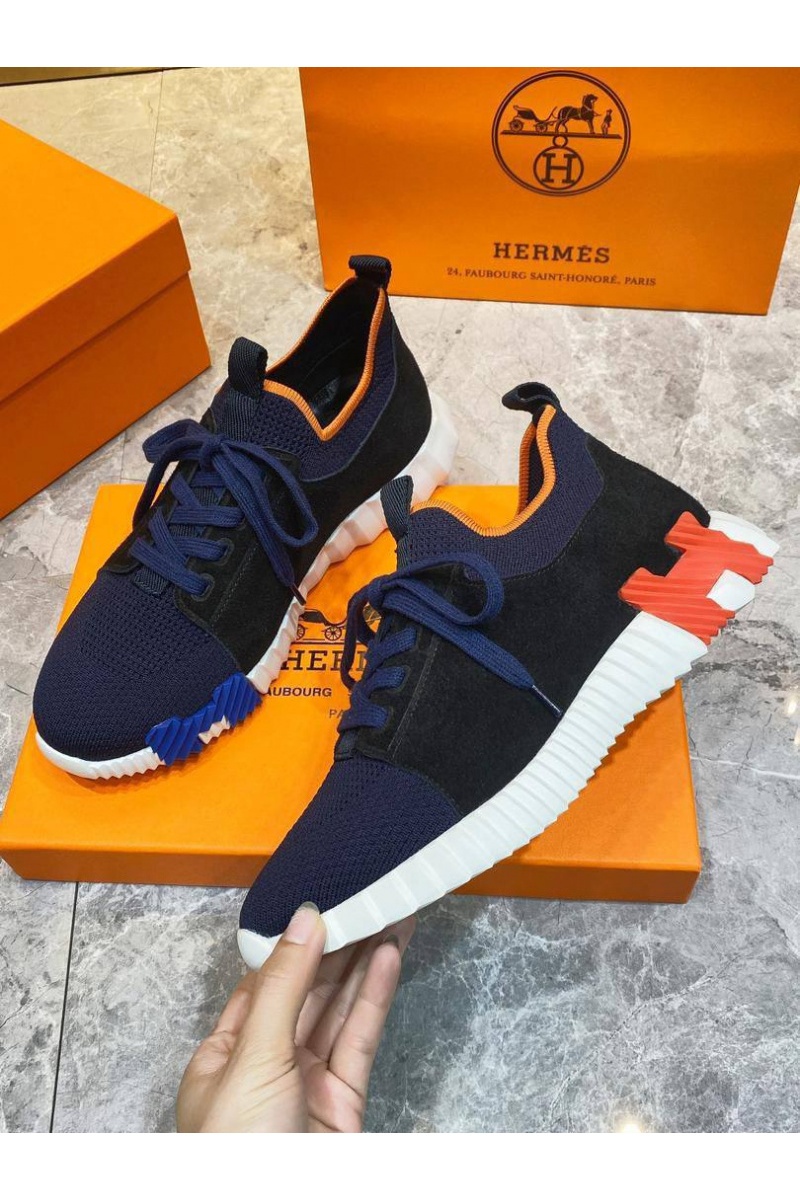 Hermes Мужские кроссовки Depart - Navy