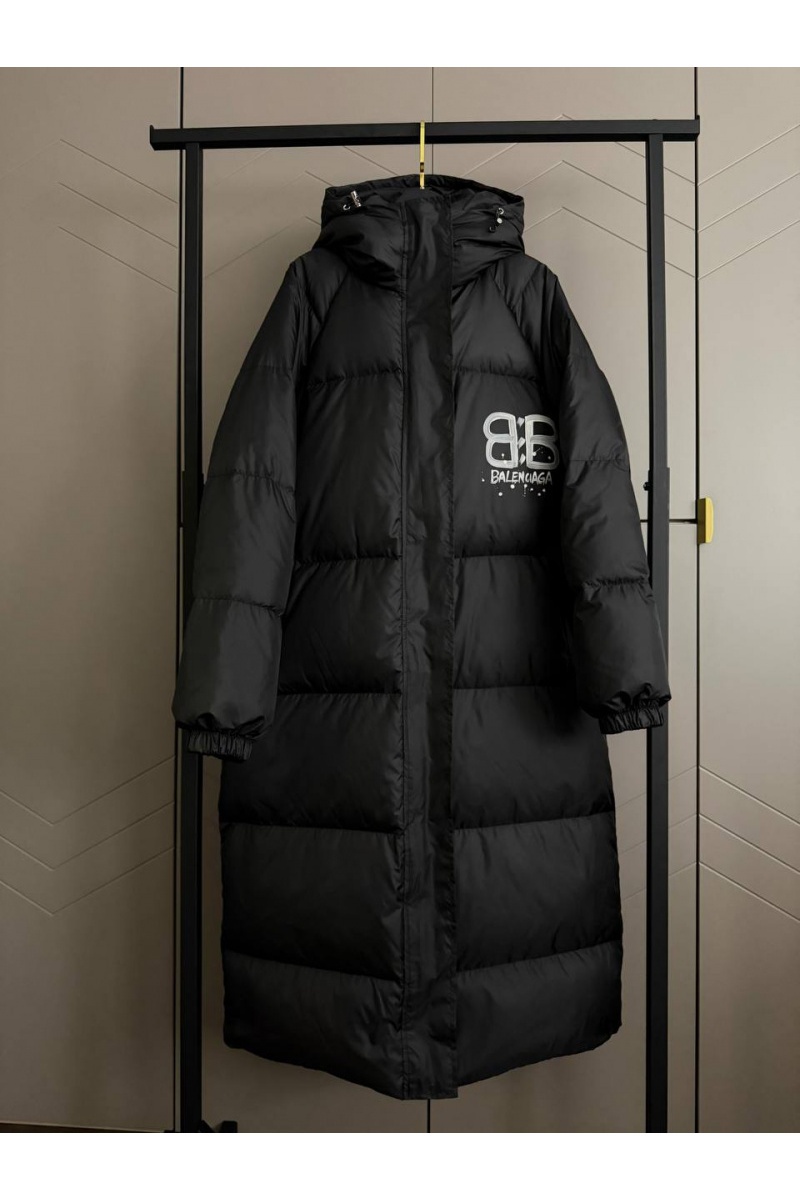 Balenciaga Женская пуховая куртка Premium - Black