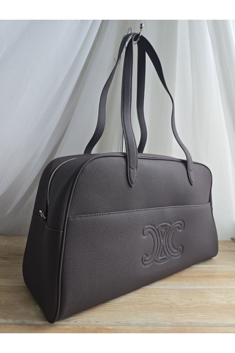 Celine Кожаная сумка Triomphe 44x26 см