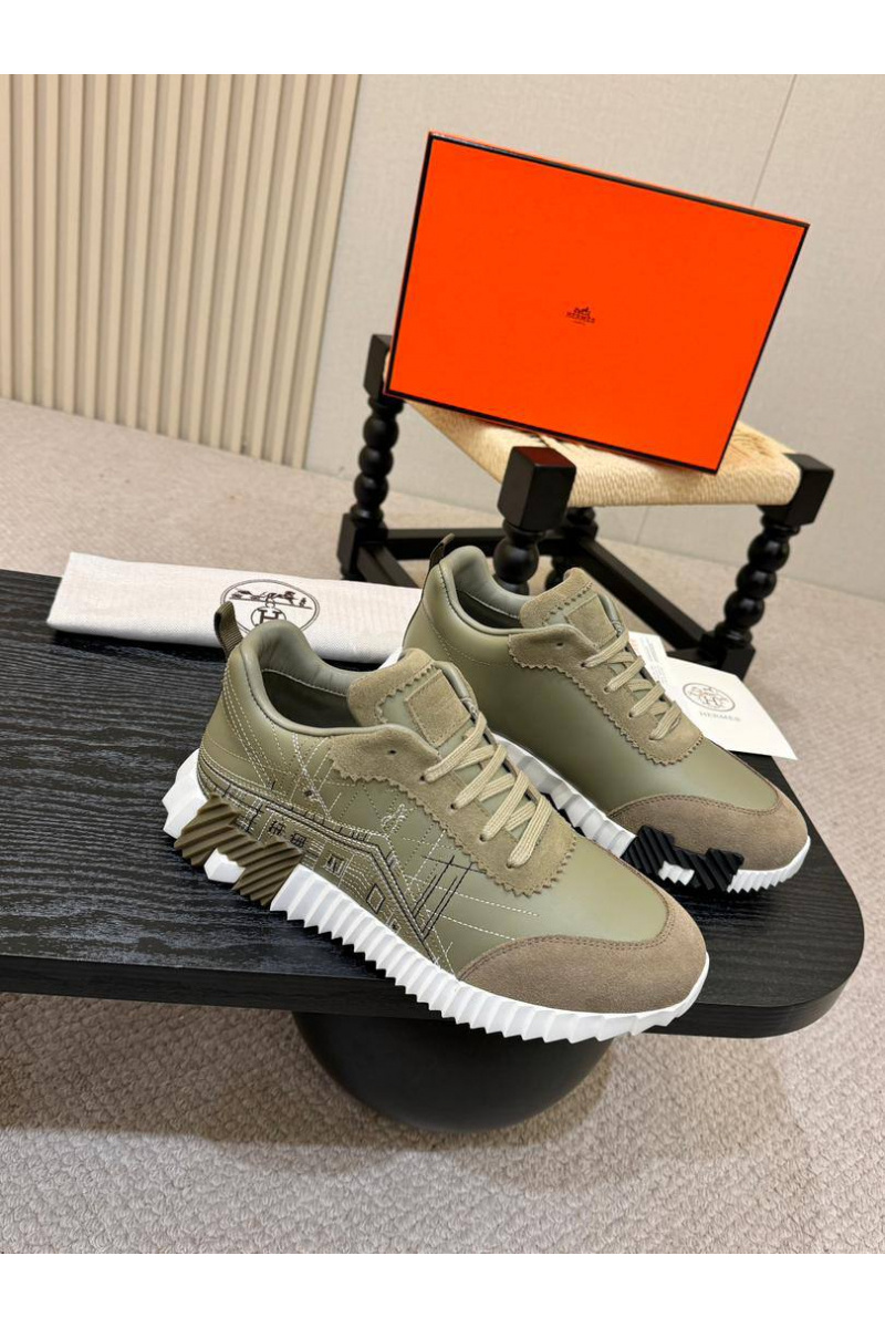 Hermes Мужские кроссовки Bouncing - Beige