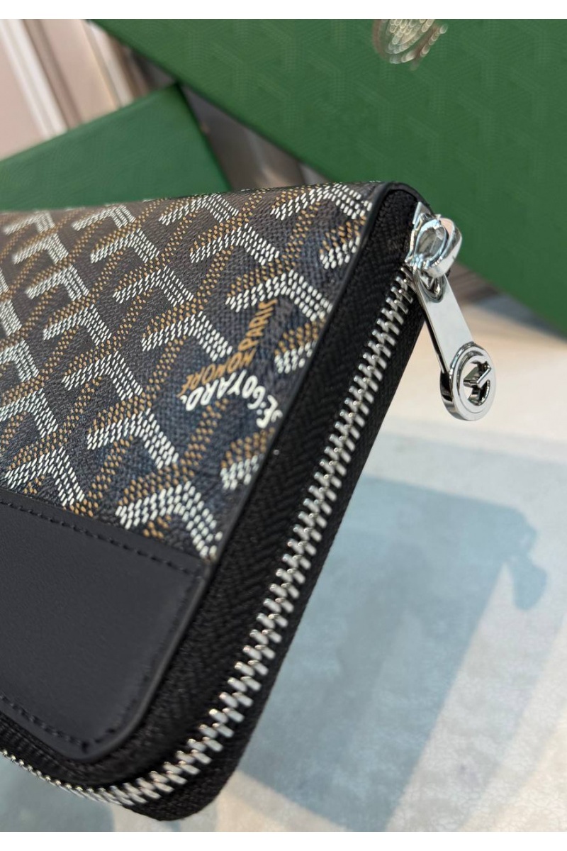 Designer Clothing Кожаное портмоне Goyard Matignon GM premium 20x11x2.3 см