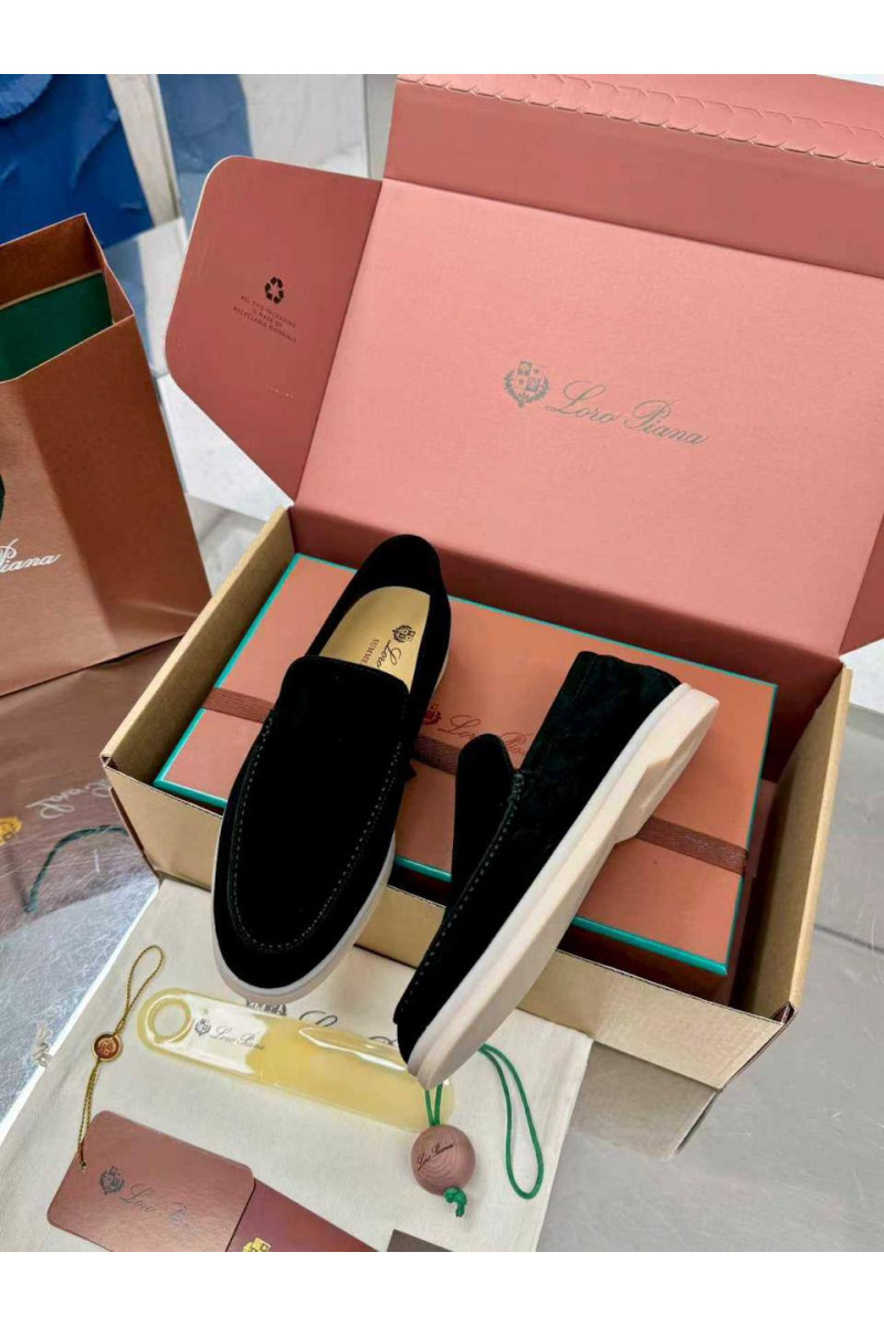 Loro Piana Женские заишевые лоферы Summer Walk premium