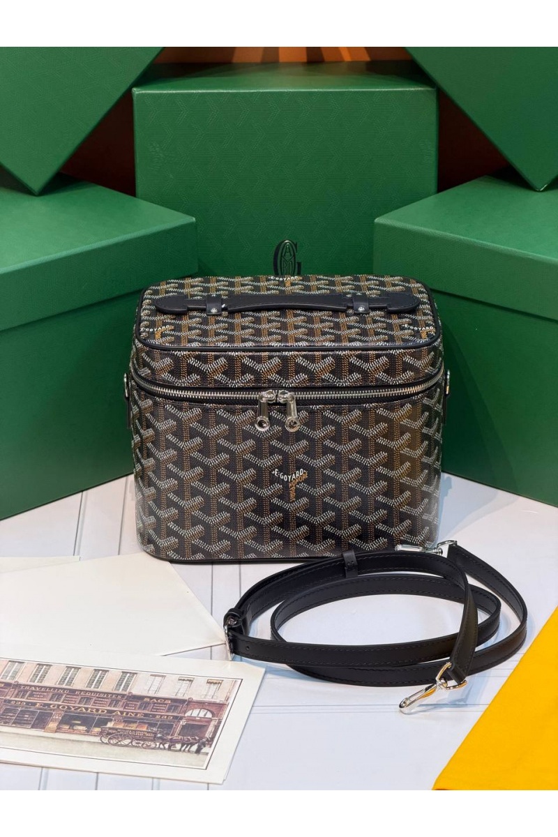 Designer Clothing Кожаная сумка Goyard Muse Vanity Case ​premium 20x16x14 см