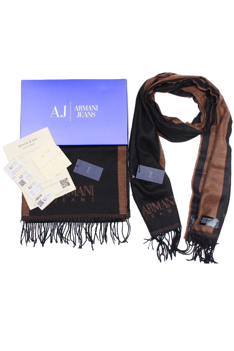 Emporio Armani EA7 Брендовый шарф с логотипом 185x35 см