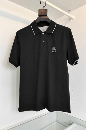 Мужское поло Premium - Black