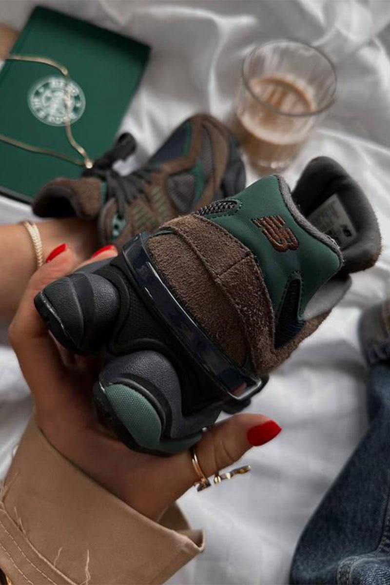 Sneakers Кроссовки 9060 - Brown / Dark Green