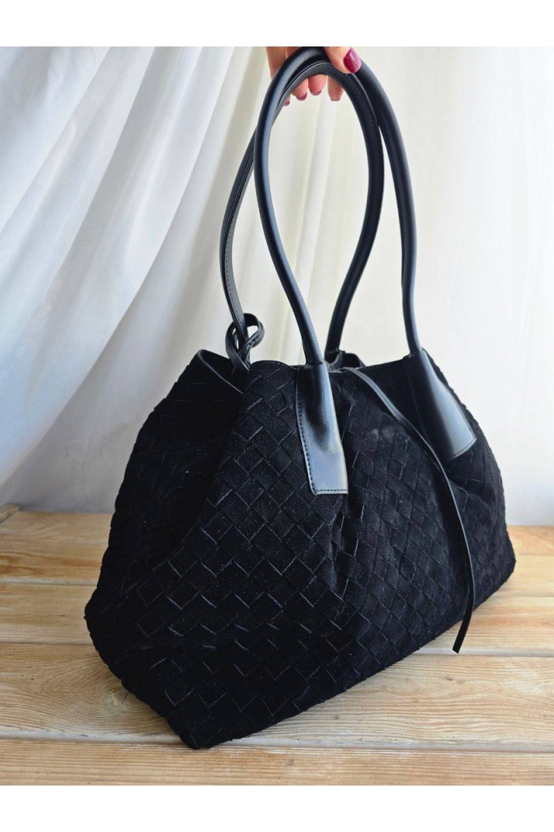 BV Замшевая сумка intrecciato 42x26