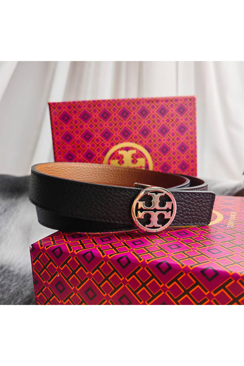 Designer Clothing Двусторонний кожаный ремень Tory Burch - длина 80 / 85 см (2 расцветки)