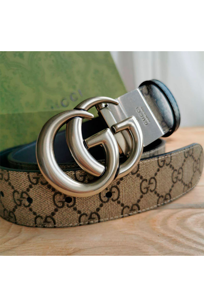 Gucci Брендовый ремень GG Marmont (длина 80 / 85 см)